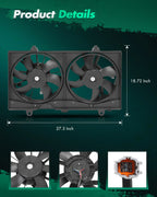 Electric Radiator Cooling Fan for Nissan Sentra (2007–2012) NI3117101