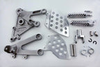 Silver Front Rider Foot Peg Bracket for Honda CBR 600RR (2003–2006)