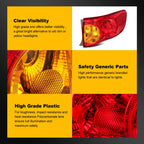 Rear Tail Lights Assembly for Toyota Corolla (2009–2010)