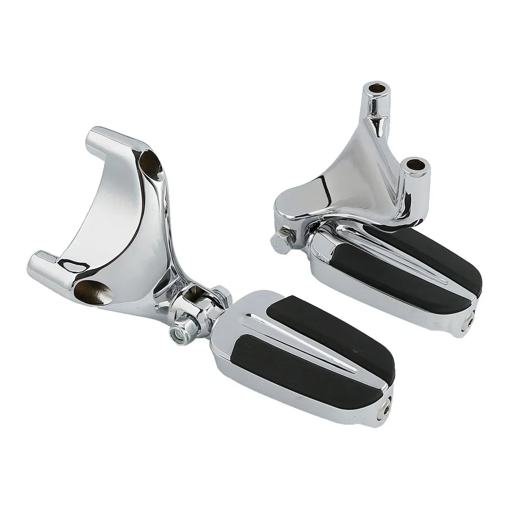 Chrome Rear Passenger Foot Peg Mount for Harley Sportster 1200 883 (2004-2013)