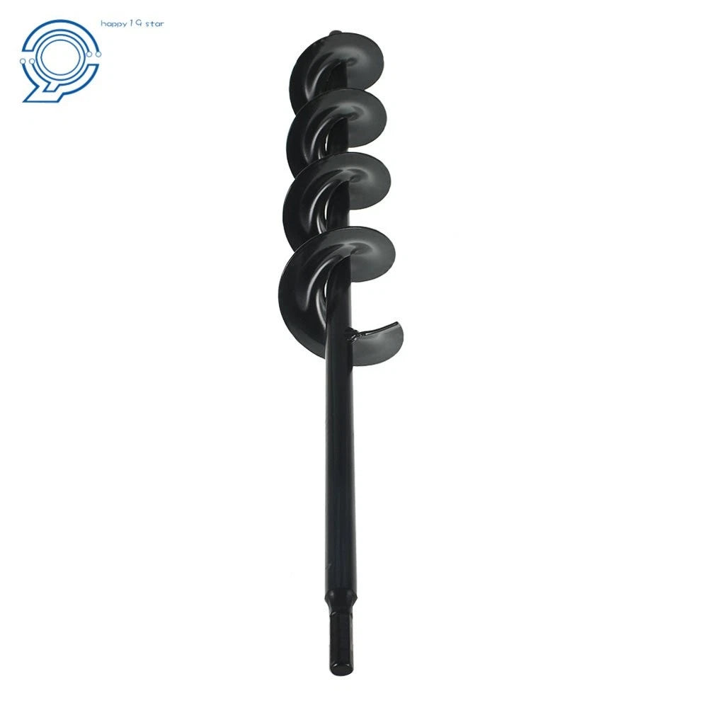 3" × 24" Solid Earth Auger Drill Bits for Garden Planter