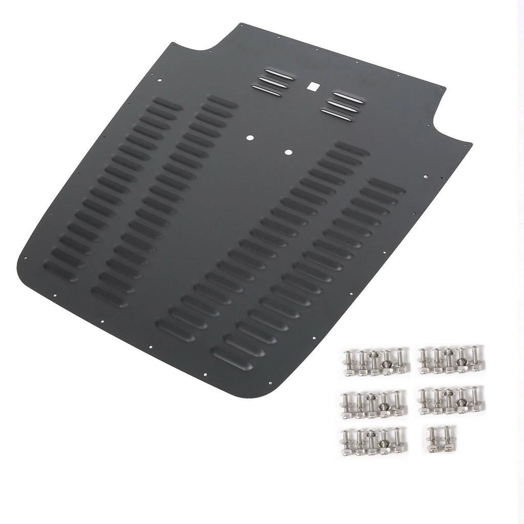 Vented Hood Louver for Jeep Wrangler TJ/LJ (2003–2006) Black