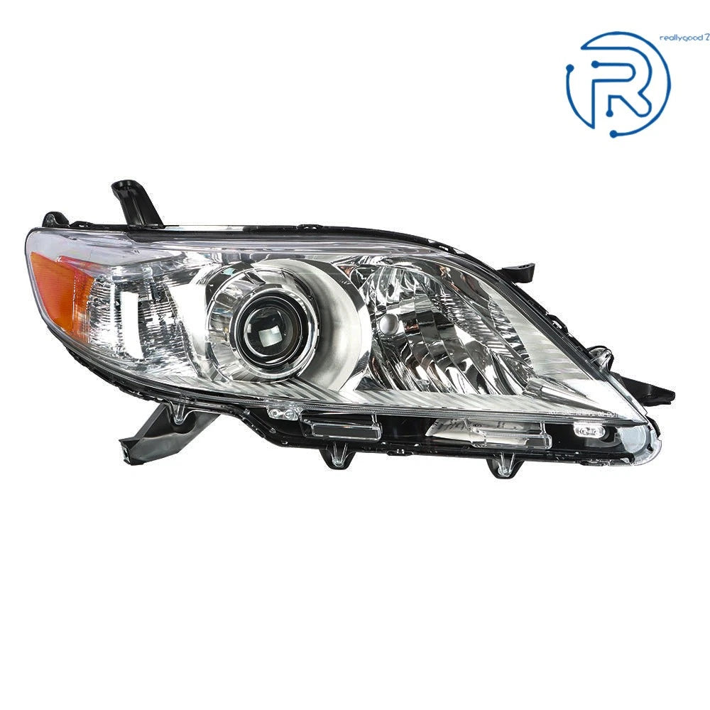 Passenger Right Side Headlight Assembly for Toyota Sienna (2011–2020) Halogen