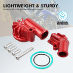 Water Pump Cover Guard for Yamaha Raptor 700R (2009–2025) Red