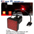 15-LED Brake Light Trailer Hitch Cover for Towing & Hauling (2")