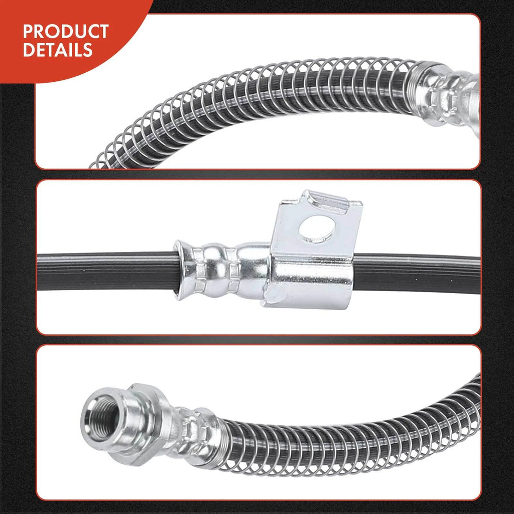 Front Left Brake Hydraulic Hose for Hyundai Sonata (1999–2005) Kia Optima