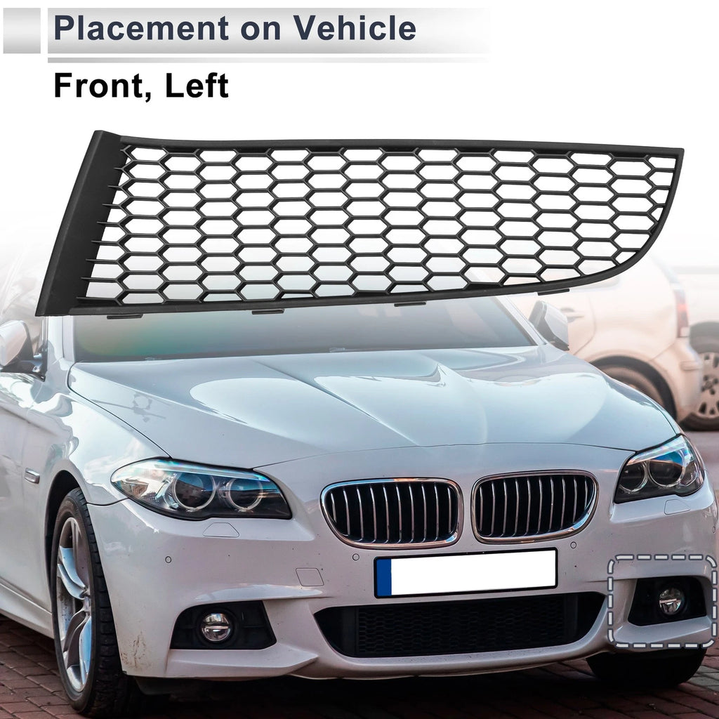 1pc Fog Light Grill for BMW 740i (2011–2015) No. 51117903673 Black