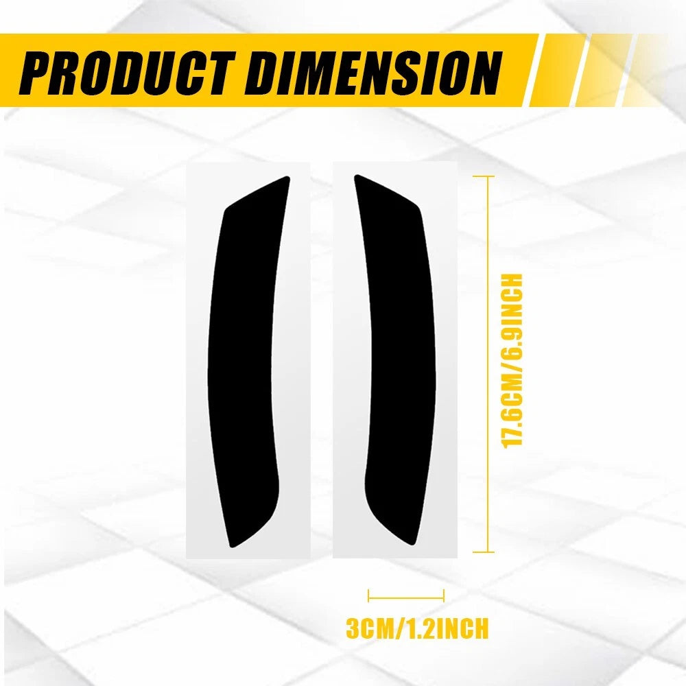 Blackout Side Marker Lights Tint Film for Chevy Camaro (2016–2021)