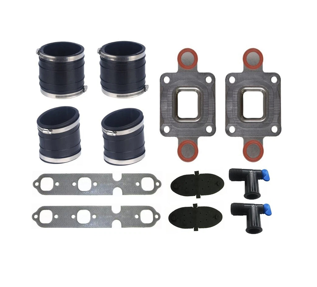 Exhaust Bellow Gasket Kit for MerCruiser GM V6 (Closed Cooling) 27-864549A1
