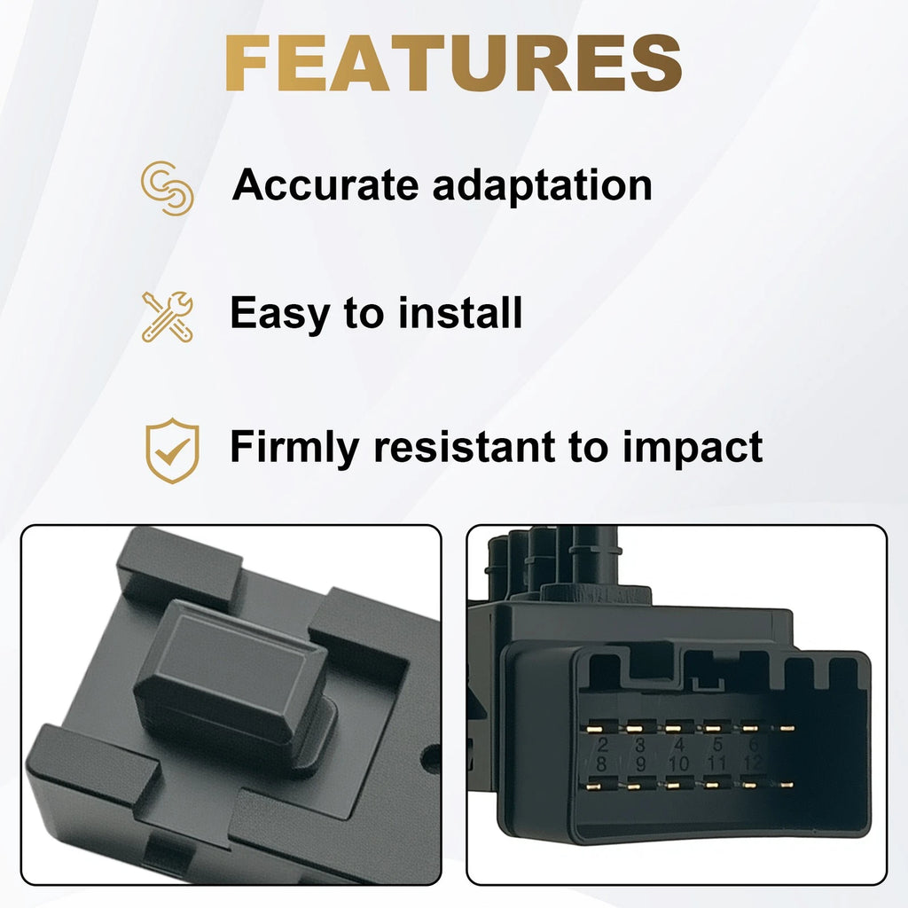 Power Seat Switch for Ford F-150 250 350 Super Duty Explorer (2004-2014)