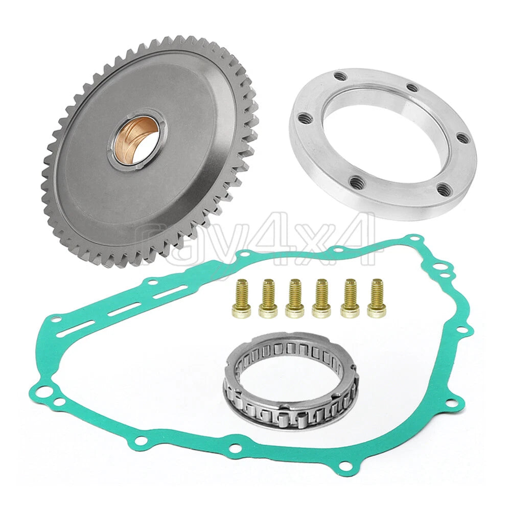 Starter Clutch One-Way Gear Bearing Gasket for Yamaha Viking 700 (2014–2020)