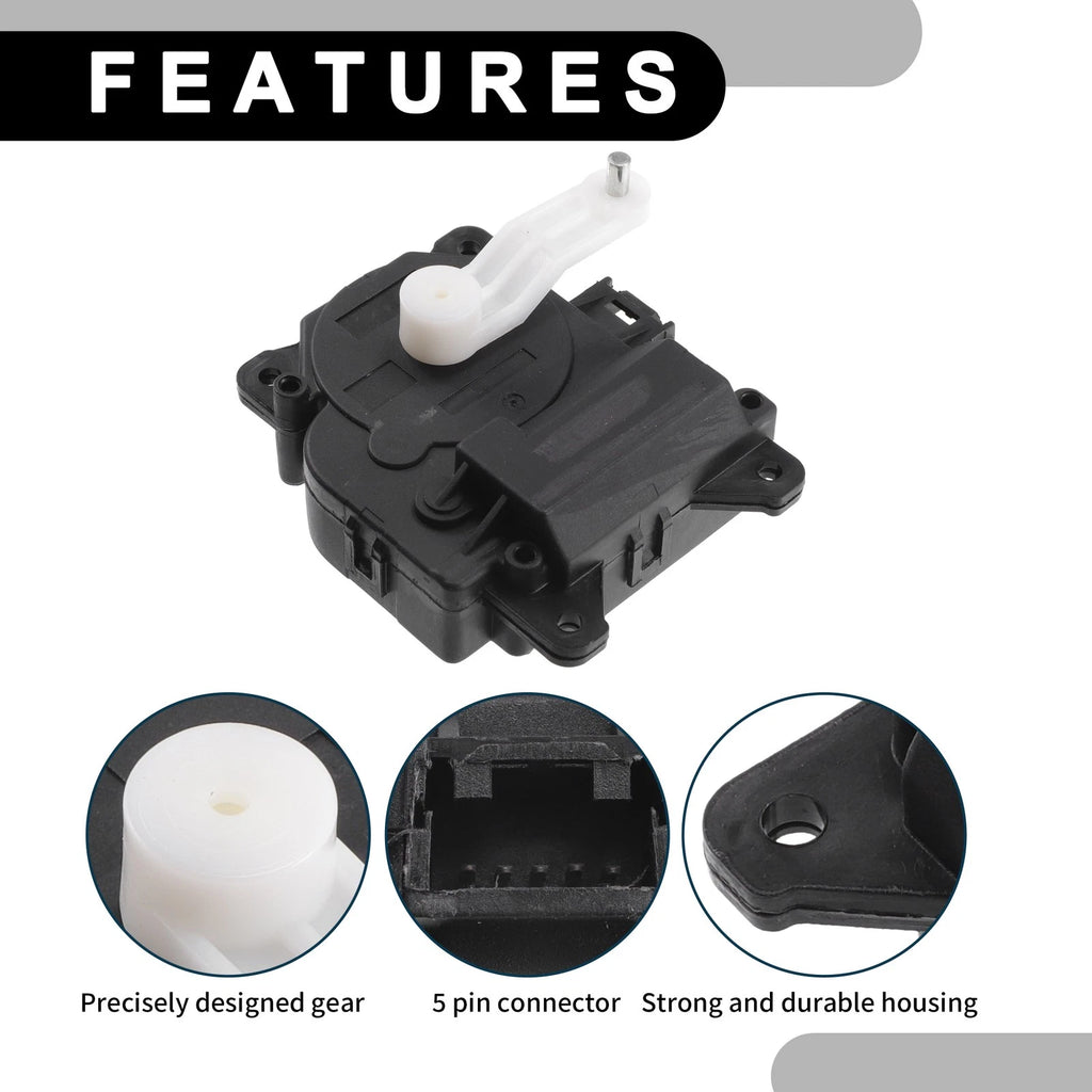 2X HVAC Heater Blend Door Actuator No.8710641041 for Toyota Highlander (2001–2003)