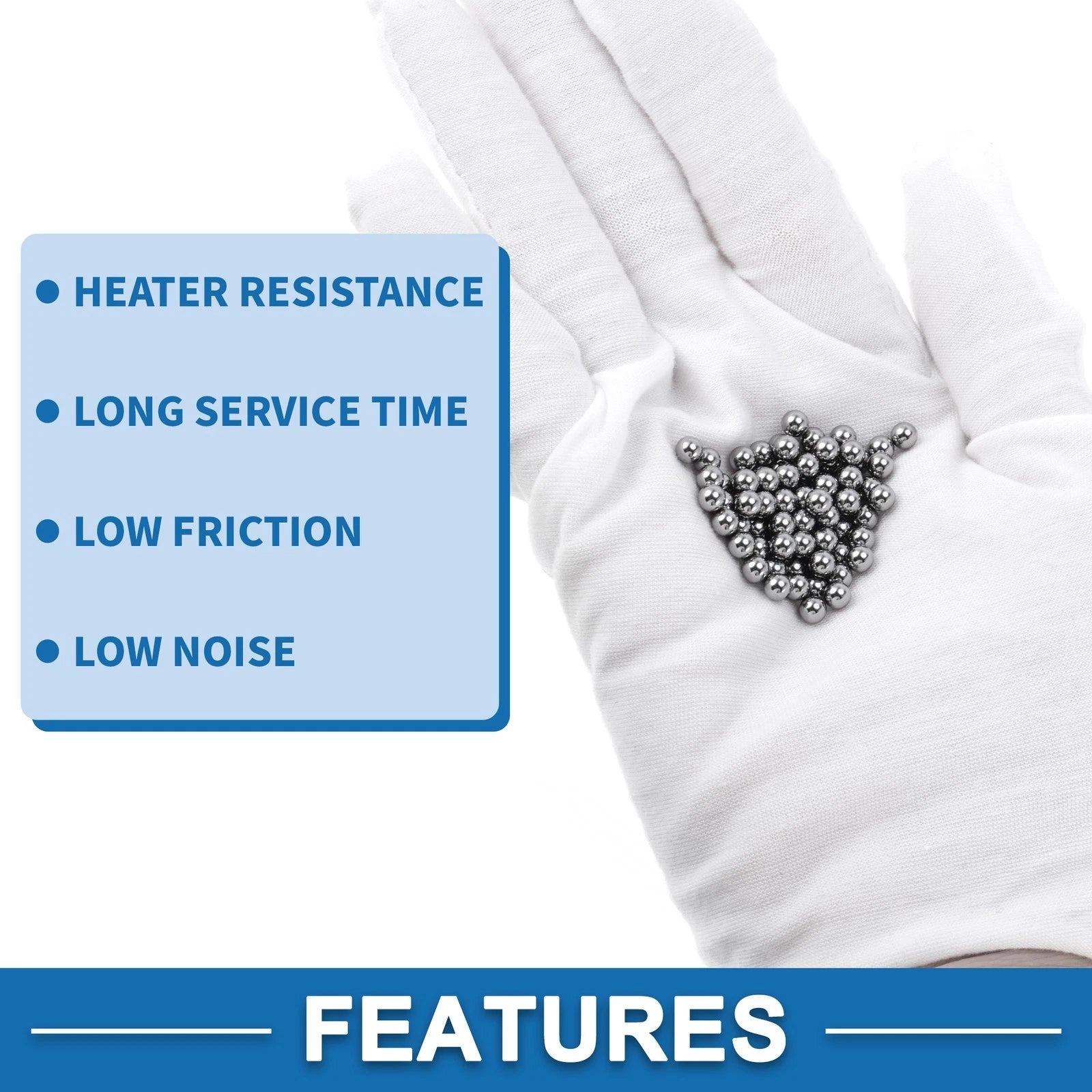 600 Pcs 4.8mm G100 Steel Ball Bearings for Various Applications