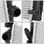 Aluminum Core Radiator for BMW 740i 540i 530i xDrive (2016–2019) DPI 13634