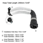 Radiator Coolant Water Hose for BMW 320i (2004 - 2005)