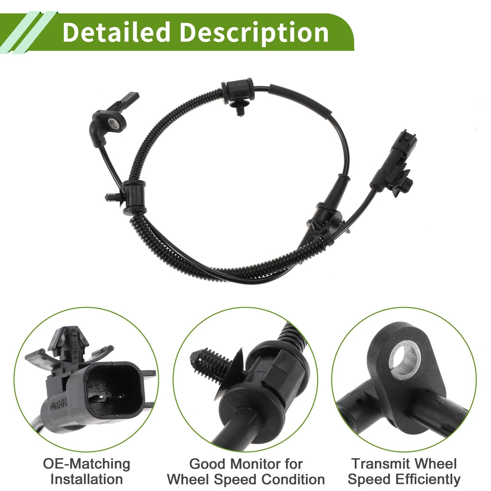 ABS Wheel Speed Sensor No. 12841616 for Buick Regal (2008–2012) Front