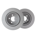 Hella Pagid 330mm Rear Coated Disc Brake Rotor for BMW F10 528i 535d 535i (2011–2017)