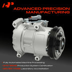 A/C Compressor with Clutch for Toyota Yaris 2006â2011 1.5L (L4) Gas
