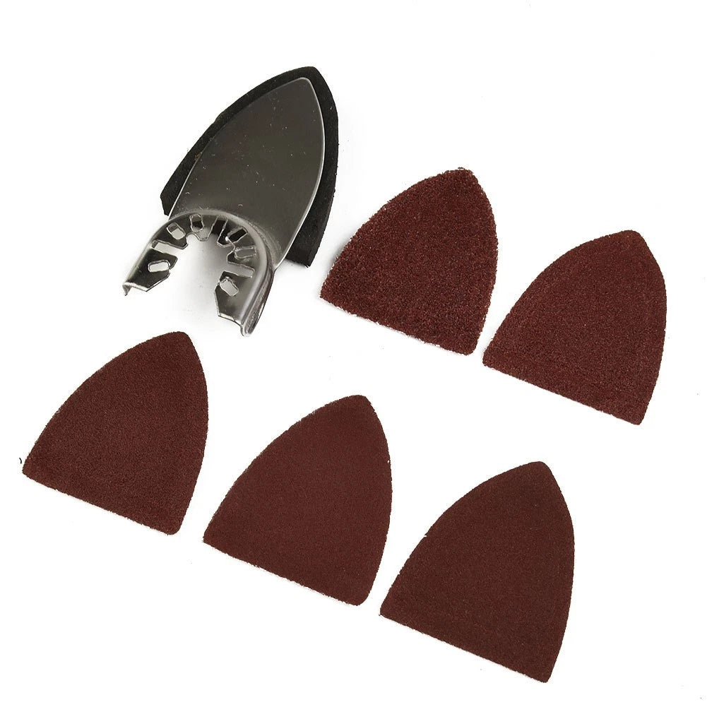 Set of 25 Sanding Sheets for Oscillating Multi Tool Sander Pad