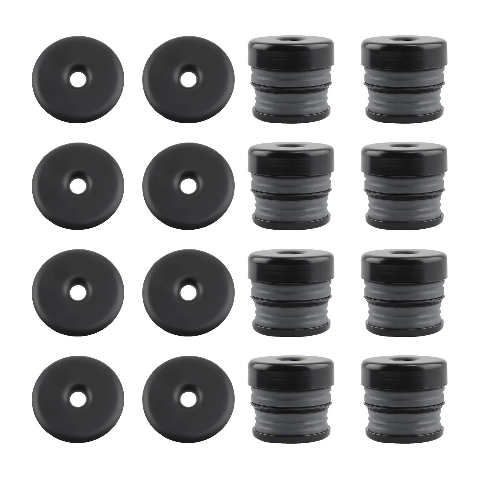 Silicone Body Mount Bushings Kit for Ford Super Duty F-250/F-350 (2008–2016)