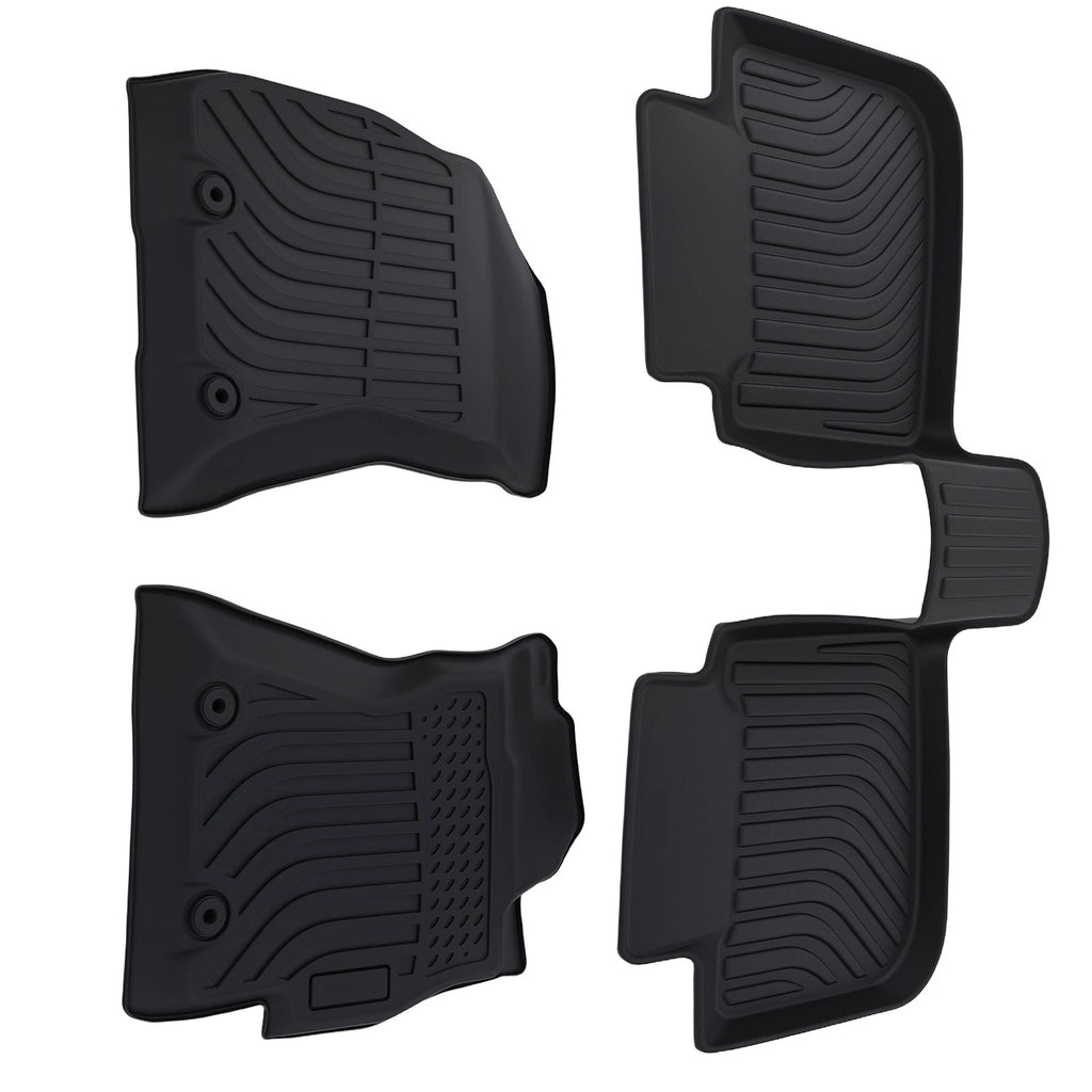 All-Weather Black Carpet Floor Mats for Subaru Outback (2015–2019) TPE