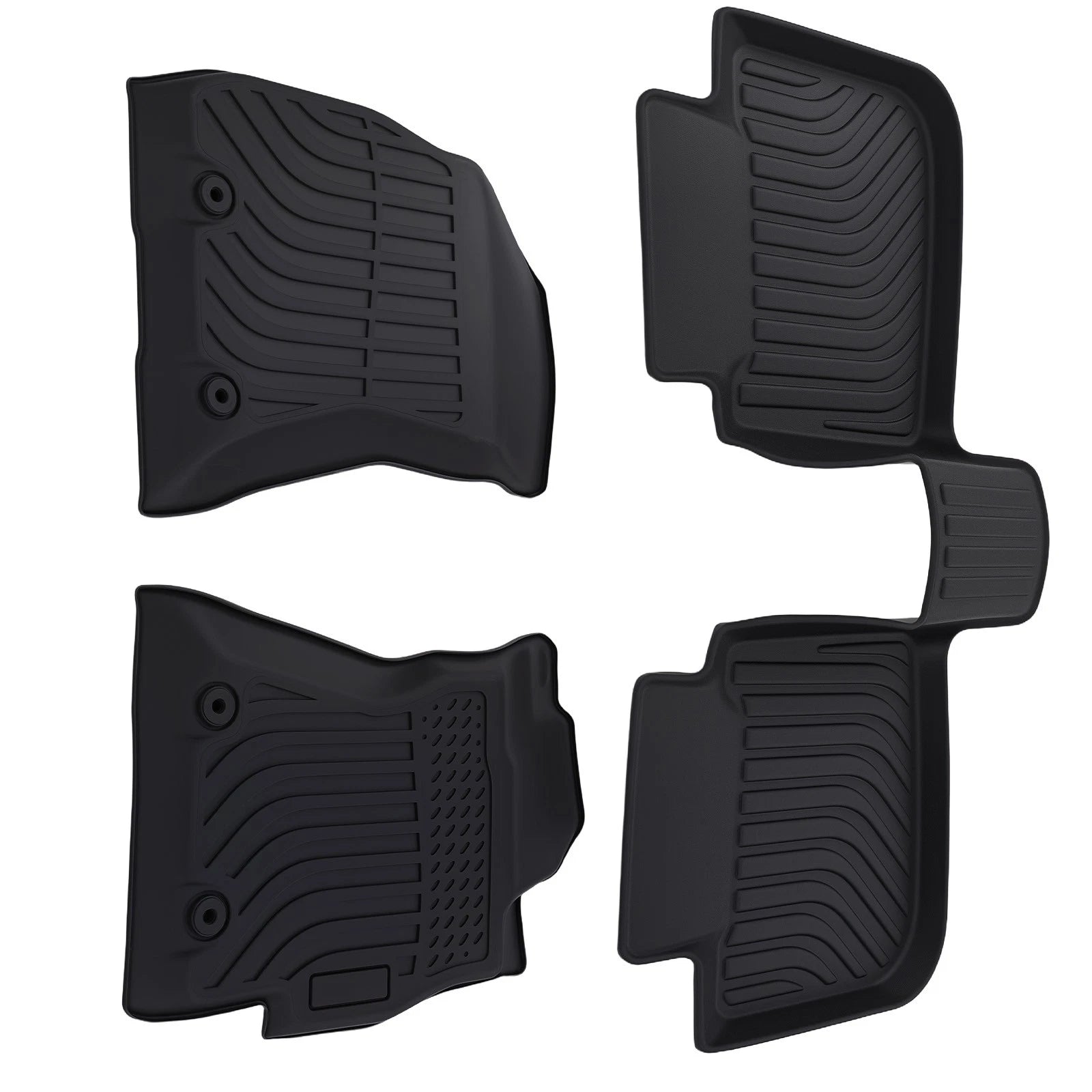 All-Weather Black Carpet Floor Mats for Subaru Outback (2015–2019) TPE