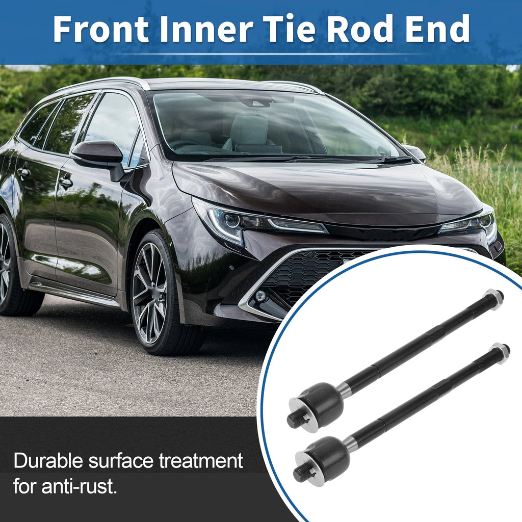 Set of 4 Front Inner Tie Rod End Links for Toyota Tacoma (2005–2015)