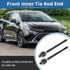 Set of 4 Front Inner Tie Rod End Links for Toyota Tacoma (2005–2015)