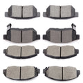 Set of 8 Ceramic Brake Pads for Honda Civic Si Coupe (1999–2000)