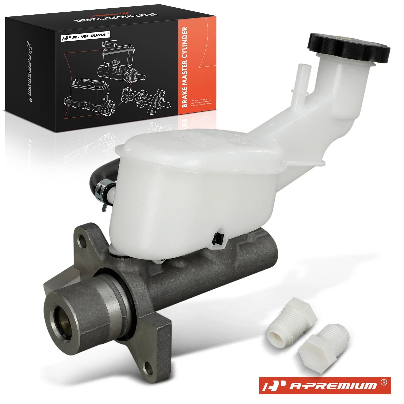Brake Master Cylinder with Sensor & Reservoir for Chevy Cobalt (2005–2010)