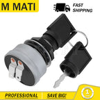 Ignition Switch for Polaris Snowmobile 500 Carb EFI Indy RMK SKS (1991–1999)