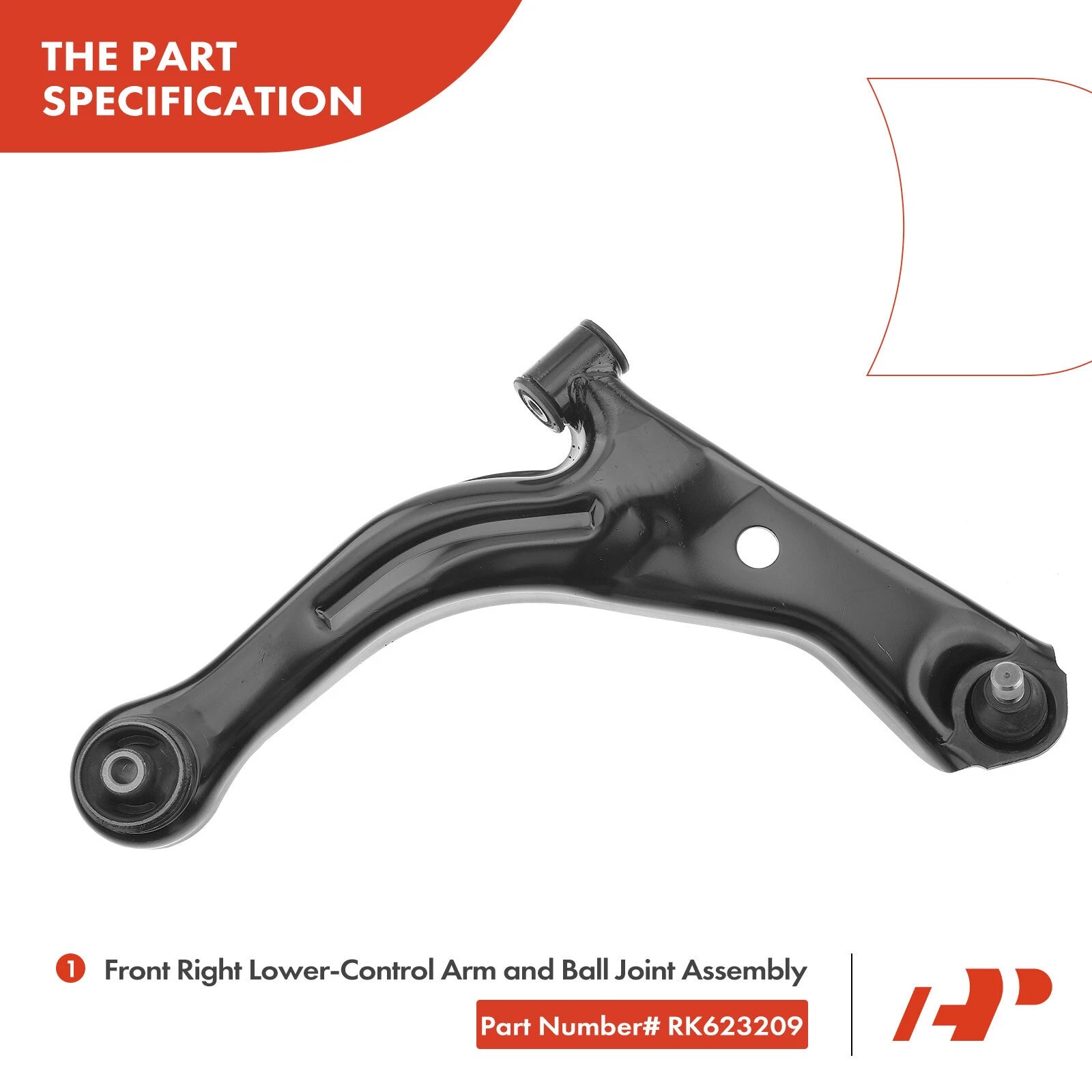 Front Right Lower Control Arm Ball Joint for Ford Escape (2001-2012)