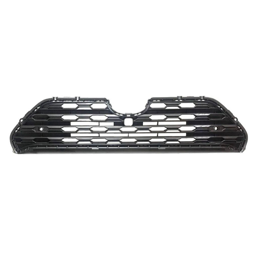 Replacement Gray Gloss Polypropylene Front Grille For 2019-2021 Toyota RAV4