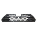 Replacement Gray Gloss Polypropylene Front Grille For 2019-2021 Toyota RAV4