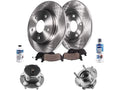Rear Brake Pad, Rotor & Wheel Hub Kit for Mazda 3 Sport (2014–2018) CM223DV