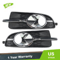 Set of 2 Fog Light Covers for Buick LaCrosse (2010–2013) Glossy Black