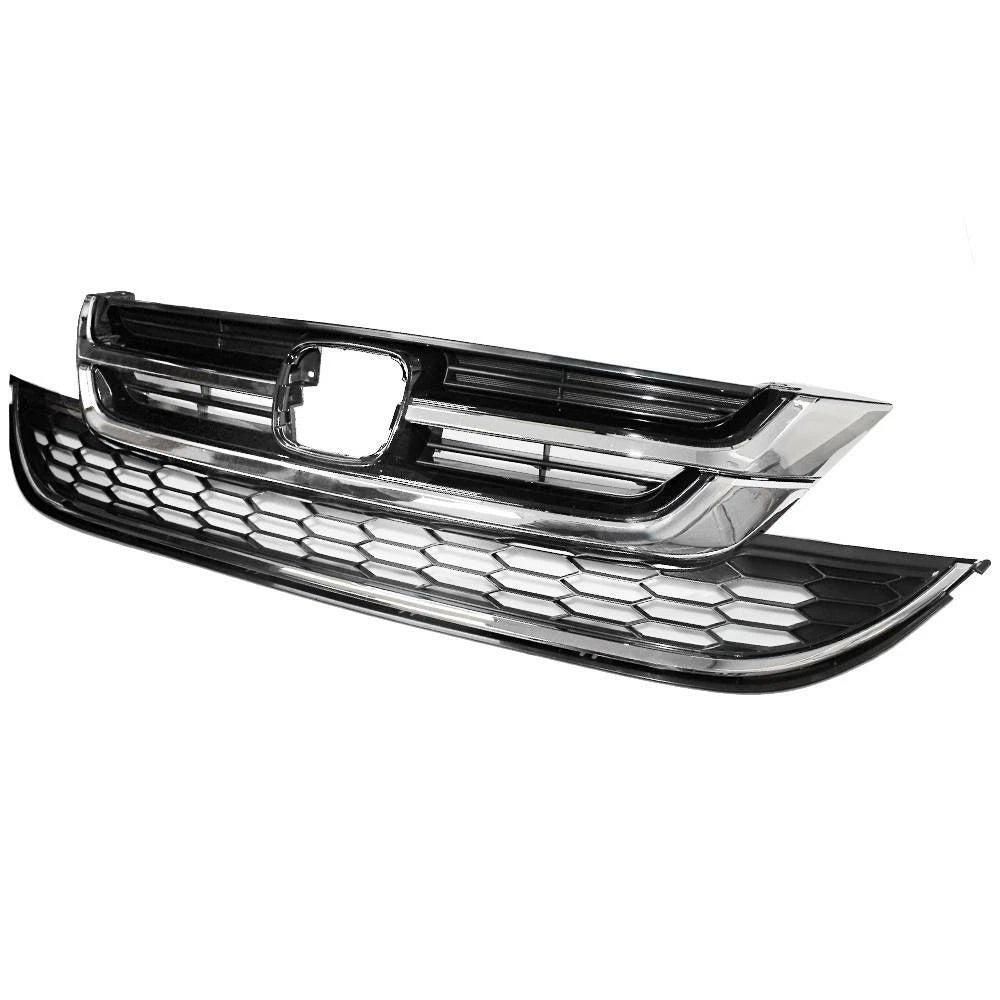 Chrome Front Bumper Grille for Honda CR-V (2010–2011)