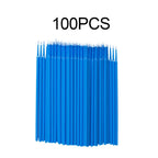 Set of 4 Portable Paint Brushes for Automotive Detailing