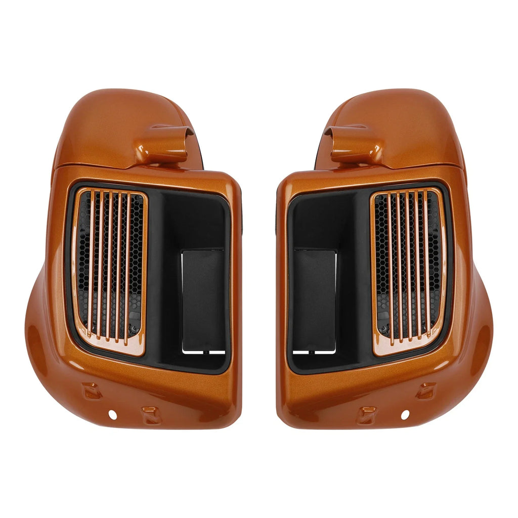 Vented Fairings for Harley Touring Road Glide (2014-2023) Amber Whiskey