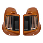 Vented Fairings for Harley Touring Road Glide (2014-2023) Amber Whiskey