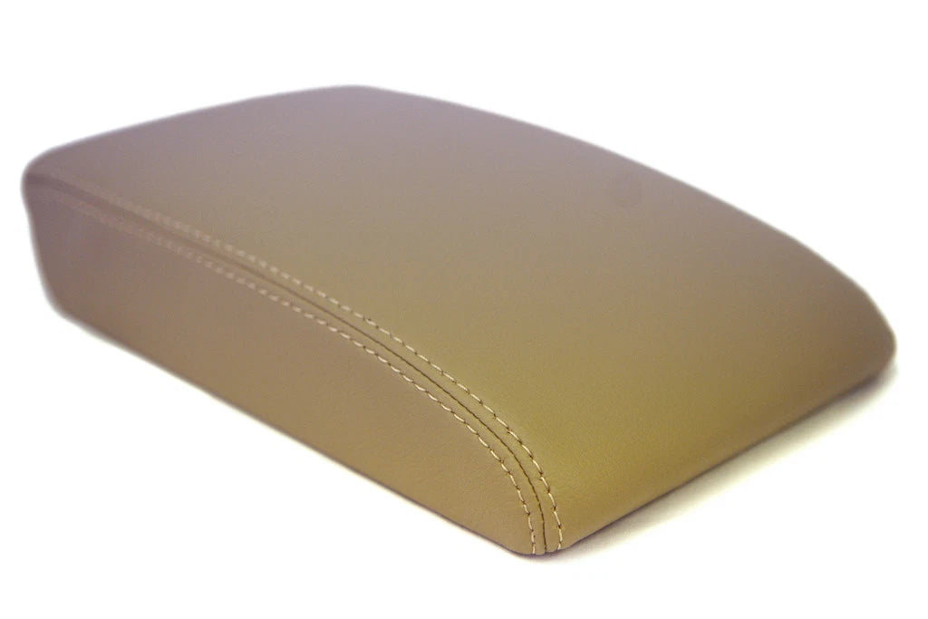 Center Console Armrest Cover for VW Tiguan (2009–2017) Beige Leather
