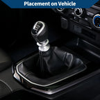 1 Pc Gear Shift Stick Gaiter Black Leather for BMW F30 F31 (2012-2018)