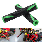 Universal Green Brake Clutch Handle Bar Grips for Motorcycles