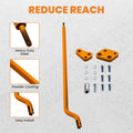 Suspension Reduced Reach Forward Control Adapter Kit for Harley Davidson Gold