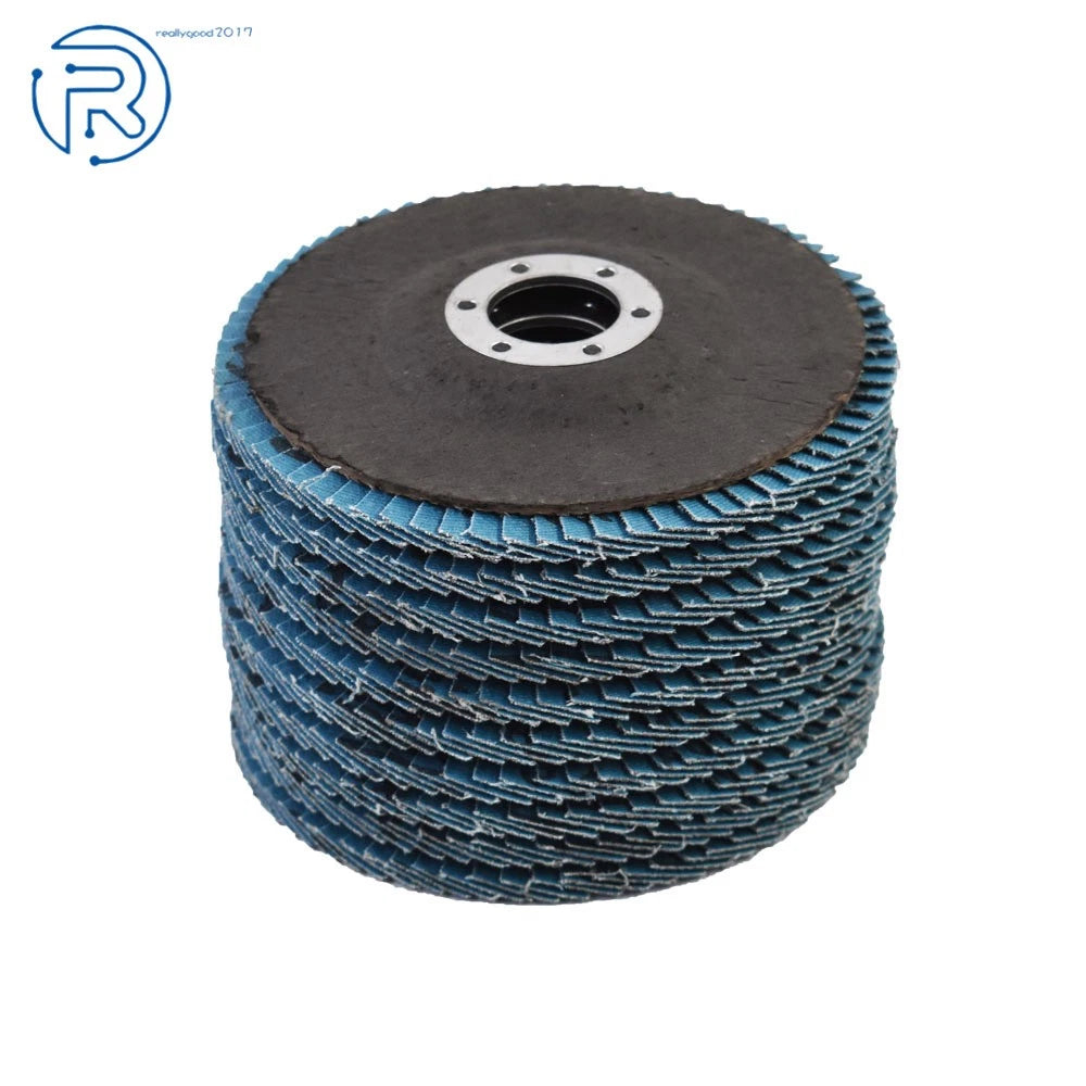 50 Pack Zirconia Flap Disc Sanding Grinding 120 Grit for Automotive Use