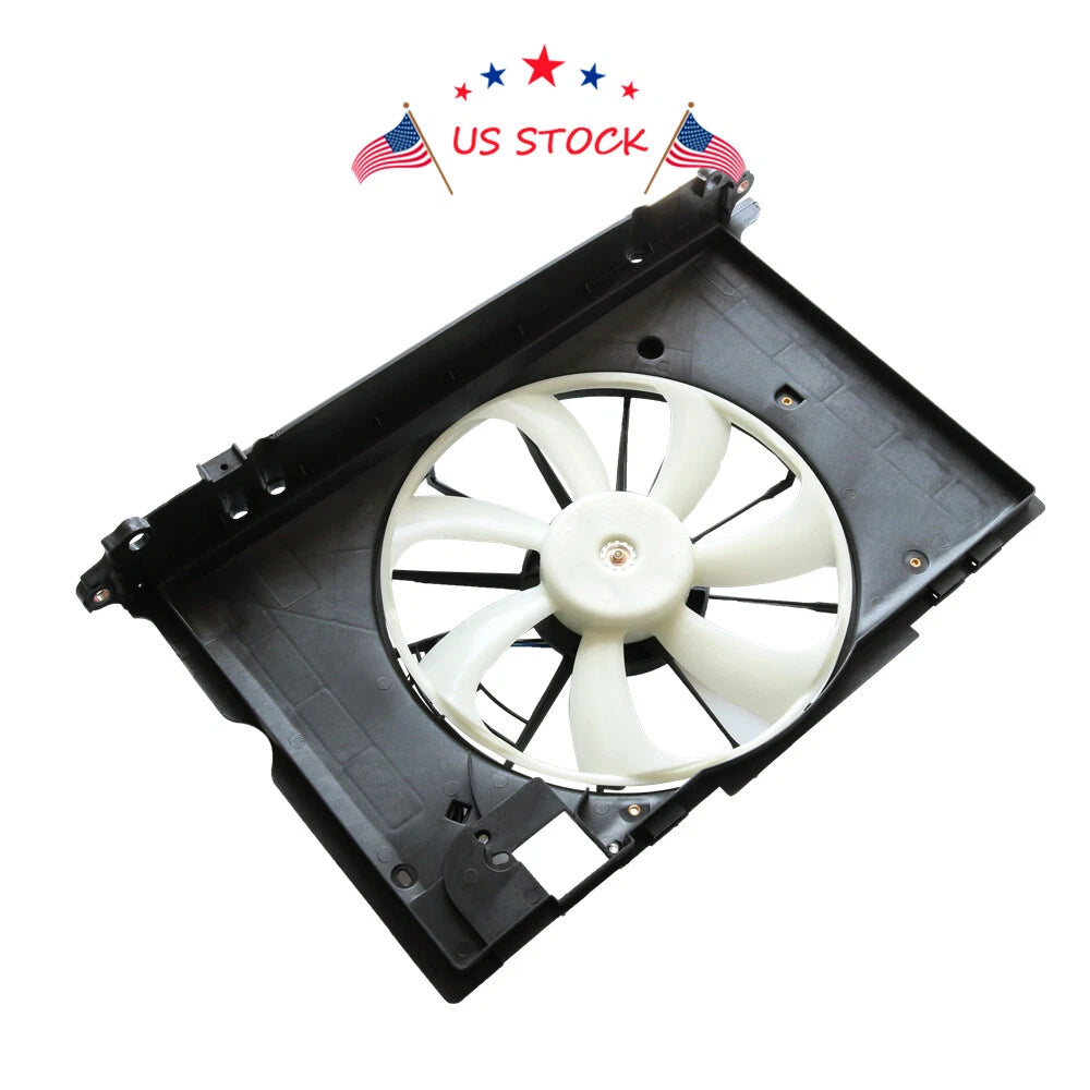 Radiator Condenser Cool Fan for Toyota Corolla Pontiac Vibe (2009–2013)