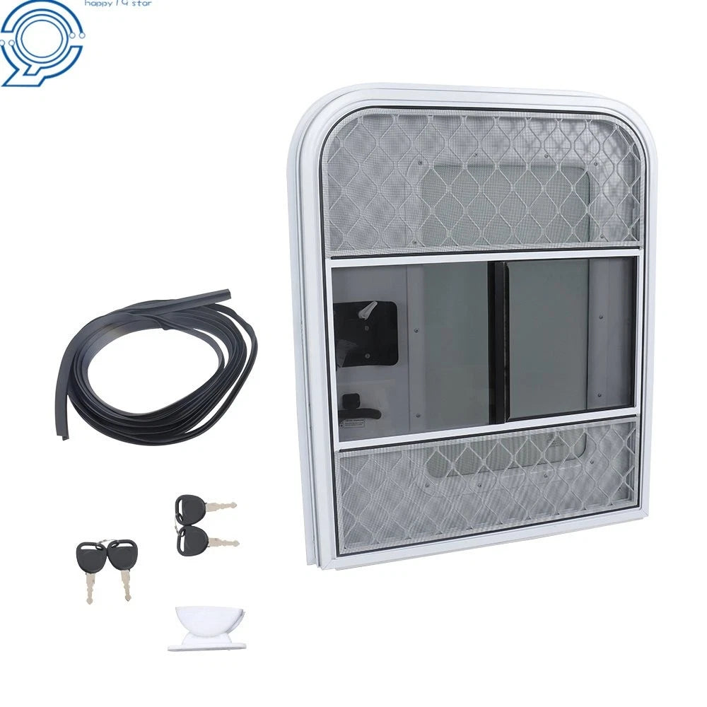 RV Entry Door for Teardrop Trailer (26"W x 32"H)