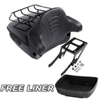 Trunk Backrest Rack for Harley Heritage Classic FLHCS FLHC (2018–2023) Black