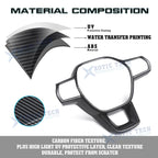 Carbon Look Driver Side Control Frame Decoration Kit for Honda (2016-2024)
