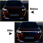 180cm Flexible Daytime Running Light Strip for Car (No Year Specified)